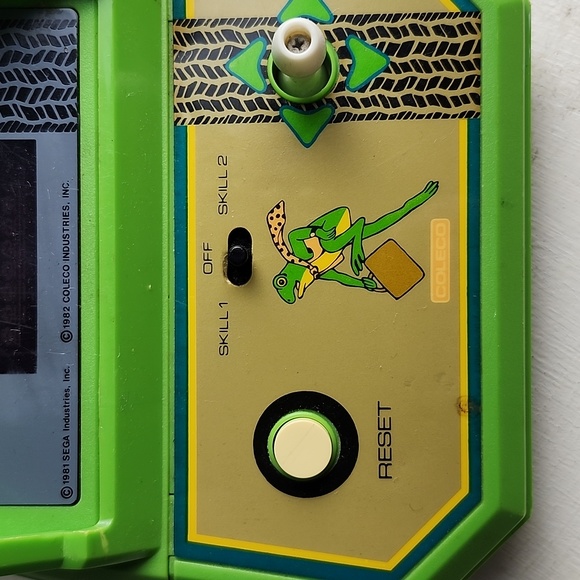 RARE Vintage SEGA COLECO 1981 Frogger Tabletop Mini Arcade Game  Tested - Picture 11 of 15